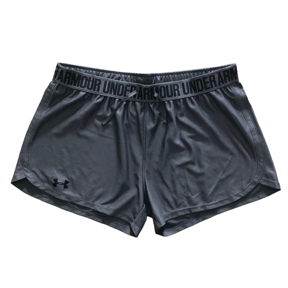𝅺Under Armour Women's HeatGear Play Up Shorts | Size M - Picture 2 of 12